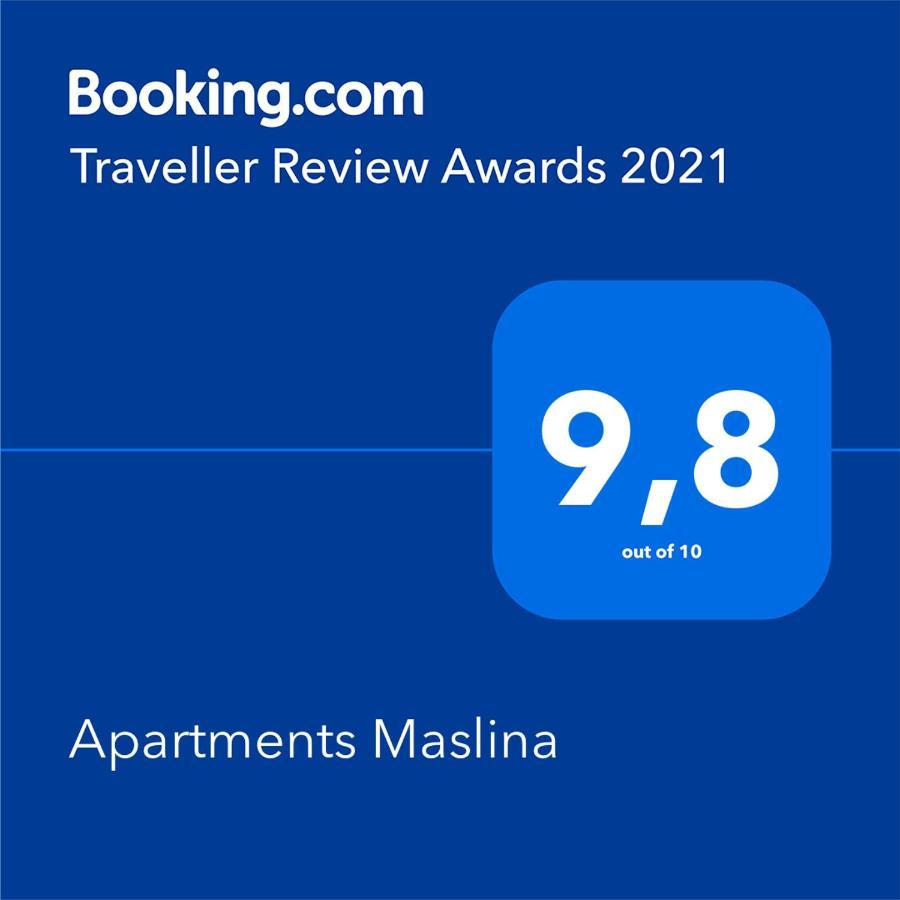 Apartments Maslina Zaboric Exterior foto